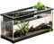 Acuario de escritorio de acrílico transparente para plantación hidropónica, pequeño tanque de con bomba de aire y de ciclo para estudio, hogar, mesa