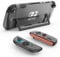 Carcasa Protectora Compatible con Nintendo Switch 2, Funda Transparente con Nintendo Switch 2 y Joy-con, Funda y Protector Nintendo Switch 2 (Modelo 2025)