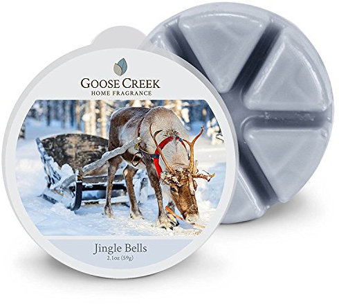Goose Creek – Jingle Bells Duftwachs (Birne, Mandarine, Aprikose, Zucker & Creme-Vanille)
