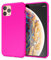 NALIA Custodia Neon compatibile con iPhone 11 Pro, Sottile Cover Protettiva Morbido Silicone Gel Copertura Antiurto, Case Skin Resistente Telefono Cellulare Protezione Gomma Bumper, Colore:Pink