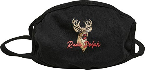 Urban Classics Reindeer Face Mask black one size