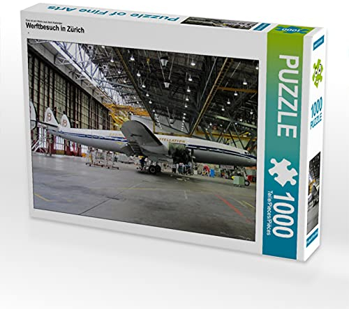 CALVENDO Puzzle Werftbesuch in Zürich 1000 Teile Puzzle quer | Lege-Größe cm Foto-Puzzle für glückliche Stunden