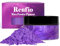 Renfio 100g Mica Powder Pigment, Metallic Natural Dye Mineral Pearl Shimmer Epoxy Harz Farbstoff zum Bemalen Seifenherstellung Slime Badebomben 3,5 Oz - Violett