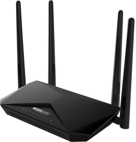 TOTOLINK A3002RU Gigabit Ports1000Mb/s Router AC1200 1167Mbps Dual Band 2.4 GHz 300Mbps 5GHz 867Mbps WiFi Router WLAN Router USB MU-MIMO VLAN IPTV 4 Betriebsarten VPN Router 1 GHz Prozessor