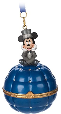 Disney Adorno de caja de anillo de compromiso de Mickey Mouse