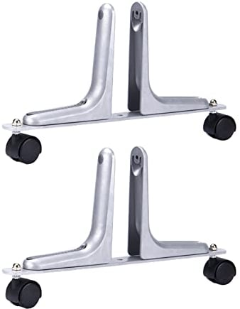 2 Stücke Standfüße für Infrarotheizungen,Aluminiumlegierung Robuste Standfüße für infrarot heizkörper - passend für Verschiedene Marken und Modelle mit Rahmen,Universell Verstellbare Größe 1-6CM