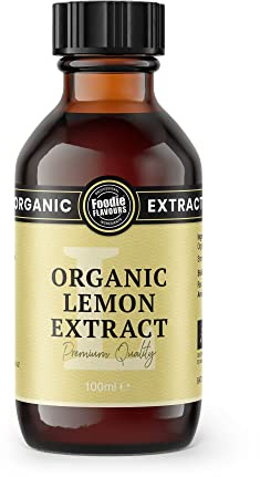 Foodie Flavours Organic Lemon Extract - 100ml
