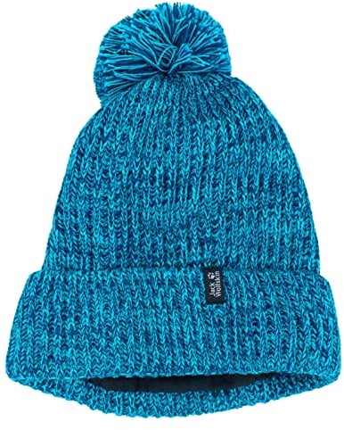 Jack Wolfskin New White Rock Cap Beanie Damen Winter Mütze Blau 1908851-1024 M
