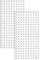 Jikoiuty Panneaux PerforéS, Panneaux D'Organisation Murale en Panneau Perforé, Panneaux PerforéS pour Mur, Salle D'Artisanat, Cuisine, Garage, Salle de Bain (4 PièCes)