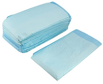 SRMAN 20 Stück 80 x 150 cm Ultra Schwere Saugfähigkeit Erwachsene Bett Einweg-Unterlagen