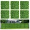 Aboofx Grass Wall 10 Pack 10x10 Artificial Grass Wall Panels, Greenery Wall Faux Wall Artificial Green Wall, Grass Decor Outdoor Boxwood Backdrop for Garden Yard Fence Wall Background Decoration