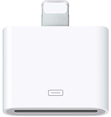 Apple MFi Certified Lightning to 30-Pin Adapter - Charging & Data Transfer for iPhone 14/13/12/11/XS/X/8/7/6S/5/5S/SE & iPad/iPod