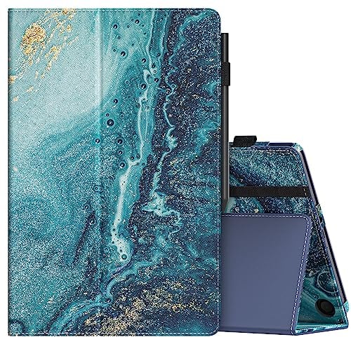 MoKo Hülle für Amazon Fire Max 11 Tablet (13. Generation, 2023) 11, Dünne Tablethülle für Kindle Fire 11 Tablet, Smart Case mit 2 Winkel Auto Schlaf/Aufwach Einhandbedienung, Vergoldend