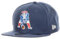 New era New England Patriots NFL Ocean Blue 9Fifty Original Fit Snapback Cap - One-Size