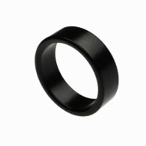 Schwarzer starker magnetischer PK-Ring, Zaubertricks, 18/19/20/21 mm, Fingerdekoration, Magier-Zubehör für Vanish-Münzen, Magie, Nahaufnahmen, Straßen-Gimmicks, Requisiten (18 mm)