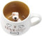 McBecdy Hund Tasse, Süß Hund Kaffeebecher mit 3D Tier, Keramik Handgefertigte Teetasse, Weihnachten Kaffee Becher Geschenk , Geburtstagsgeschenk für Frauen Mädchen Freunde Männe Kinder Jungen