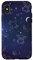 iPhone X/XS Star Wars The Mandalorian Grogu Galaxy Midnight Blue Case
