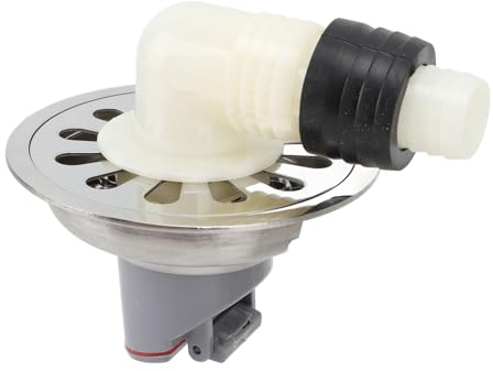 TYCIONG Runder Bodenablauf aus 304 Edelstahl, geruchshemmend, 9 cm, runder Duschablauf, TYCIONGcukvz7qe19