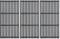Grillroste 43,2 x 24,9 cm für Charbroil Commerical TRU Infrarot 466242715 463242715 463242716 G533-0009-W1, Lowe's 606682, Walmart 555179228, Gusseisen Grillrost für Nex. Grill 720-0882A, 3er-Pack