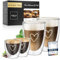 ElbFuchs® Doppelwandige Latte Macchiato Gläser + Espressogläser Kombi Set [2x 80ml + 2x 350ml] Kristallklare Thermogläser doppelwandig | Espressotassen und Cappuccinotassen