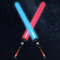 ADDLIVE 12 Colores Espada Laser, 2 Piezas Sable Laser para niños Adultos, 2 En 1 Telescópica y Plegable Espada Laser con Sonido, EspadaLaser Niños para Fiesta, Regalo, Cosplay