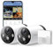 Tapo C420S2 2K QHD Wireless Outdoor Security Camera, 2-Cam with Hub included, 180-Day Rechargeable Battery, 4MP, Colour Night Vision, AI Detection, SD Storage, Works with Alexa & Google (Renewed)