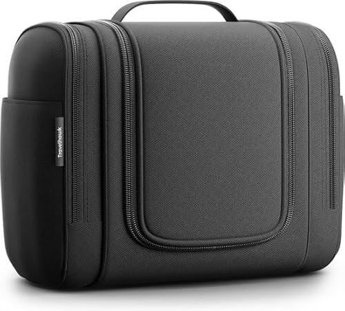 TravelHawk Trousse de toilette pour homme XL 7 litres - Trousse de toilette pour femme - Grande trousse de toilette à suspendre - Accessoires de voyage - Trousse de toilette pour femme et homme - Pour