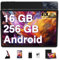 SUAAT 2025 11- Pulgadas Touch Tablet Android 13 16GB RAM + 256GB ROM + TF 1TB | Pantalla 2K 2000 * 1200 | Octa-Core | 8600mAh | GPS | Bluetooth 5.0 | 13MP + 5MP, Gris