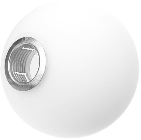 Angoily G9 Glaskugel-Lampenschirm, Weiß, 120 Mm Durchmesser, FüR Den Alltag | Ersetzt Einen BeschäDigten KugelföRmigen Schirm an Einer Kompatiblen Leuchte FüR Haushalte, Leuchtenreparatur