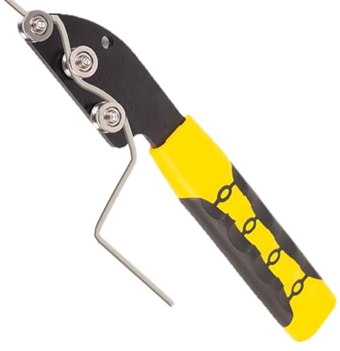 Cable Straightener Tool,Coil Straightening Tool - Stainless Precision Manual Winding Portable Straightening Device for Wrapping Electrician Electrical Work HVAC Telecom Fencing