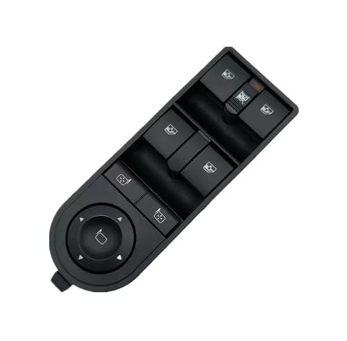 Interruptor de elevalunas para Opel Astra H Sport Hatch (2005-2014). Control eléctrico Delantero Izquierdo para el Interruptor Principal del elevalunas.