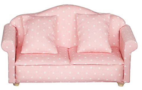 Tsophreniq Realistische Sofa Modell Figur Doppelt/Einzel für Sitz 1/12 Puppenhaus ACCS Scale Möbel Teens G