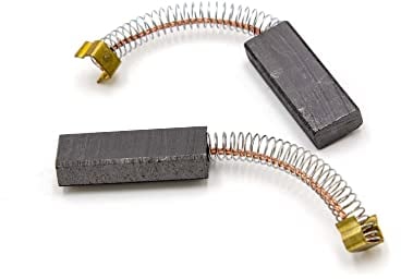 vhbw 2x escobilla de carbono para aspiradoras, robot, multiusos compatible con Miele serie S200, serie S300, serie S500, Numatic