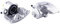 HELLA PAGID 8AN 355 791-341 Bremssattel - AN9134 - Bremssystem: ATE - Neuteil ohne Pfand - für u.a. AUDI / SEAT / SKODA / VOLKSWAGEN