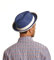 DASMARCA Chapeau Fedora d'été pliable pour homme, bleu marine, Taille L