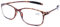 DOOViC Blaulichtfilter Computer Lesebrille Braun Schildkröte/Eckig Rahmen Leichte Brille/Lesehilfe/Sehhilfe mit Stärke für Herren 1,5