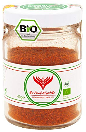 Azafran BIO Piment d‘ Espelette AOP Original aus Frankreich 40g