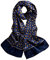 UK_Stone Klassisch Seidenschal Kariert Karo Blogger Halstuch Herren Schal Blau Hahnentritt Houndstooth