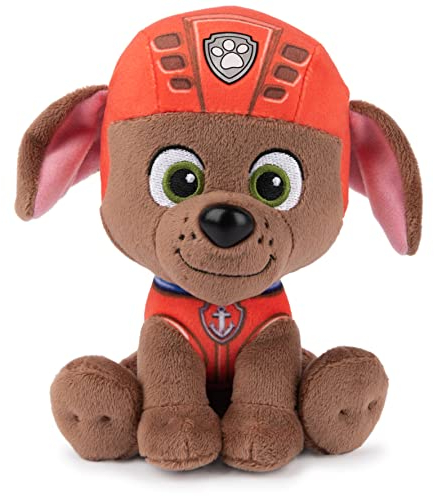GUND Offizielle Paw Patrol Zuma in charakteristischer Wasserrettungsuniform, Plüschtier, Stofftier ab 1 Jahren, 15,2 cm (Stile können variieren)