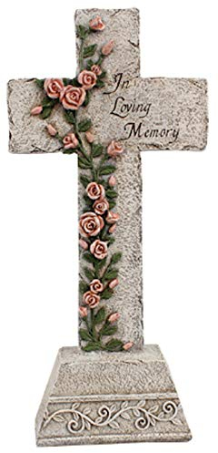 Memorial 13¾ Standing Resin Grave Cross