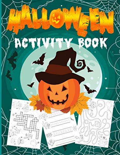 Halloween Activity Book: Halloween Activity Books For Kids