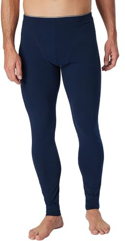 Schiesser Herren Lange Unterhose - 95/5 Organic Unterwäsche, Dunkelblau_173813, 4/ S EU