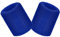 Schweißbänder Sport Wristbands 2 Pack, Sport Schweißband Armband Weiche verdickte Baumwolle, für Fußball Basketball Tennis Gymnastik (Blau)