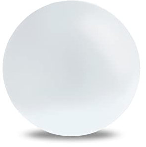 Treuheld® Kunststoff Piercing Kugel mit Gewinde | Farbe: Weiß | Größe: 1,2 x 4 mm