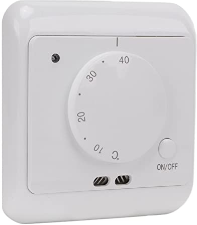 Mechanischer Thermostat, Fußbodenheizung Drehknopf Haushaltsthermostate Einfache Bedienung für die Heizung von Wohngebäuden