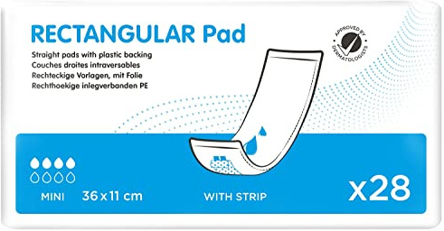 iD Rectangular Pad Mini with Strip - (36x11 cm)