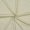 0,5m Pointoille-Stoff Feinstrick-Jersey Baumwollstoff Oeko-Tex Feinstrick Ajour Lochmuster, Farbe:hellbeige