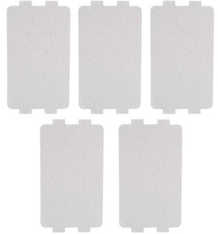 Qiilu Plaque mica pour poele a petrole zibro Carton résistance Micro-Ondes 5 Pièces Four à Micro-Ondes Mica Plaque Feuille Remplacement Réparation Accessoire Micro-Ondes Garde