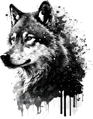 Samunshi Wilder Wolf Aufkleber Autoaufkleber für Motorrad Fahrrad Roller oder Auto Sticker Fahrrad MTB Mountainbike Rennrad Viking Wikinger (8x10cm Wilder Wolf)