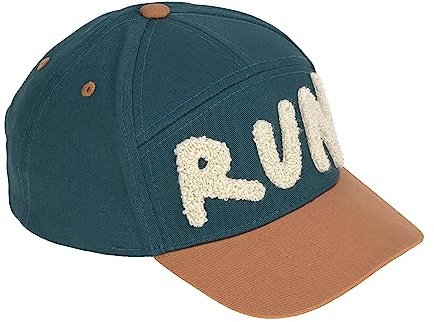 LÄSSIG Kinder Base Cap (as3, Age, 1_Year, 2_Years, Run Brown Blue)